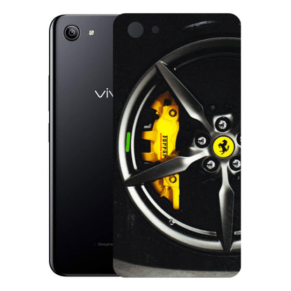 VIVO Y Series Phone Skins (All Models) - Ferrari Wheel Alloy - 3D Embossed Finish (L-173) Vivo Y81I