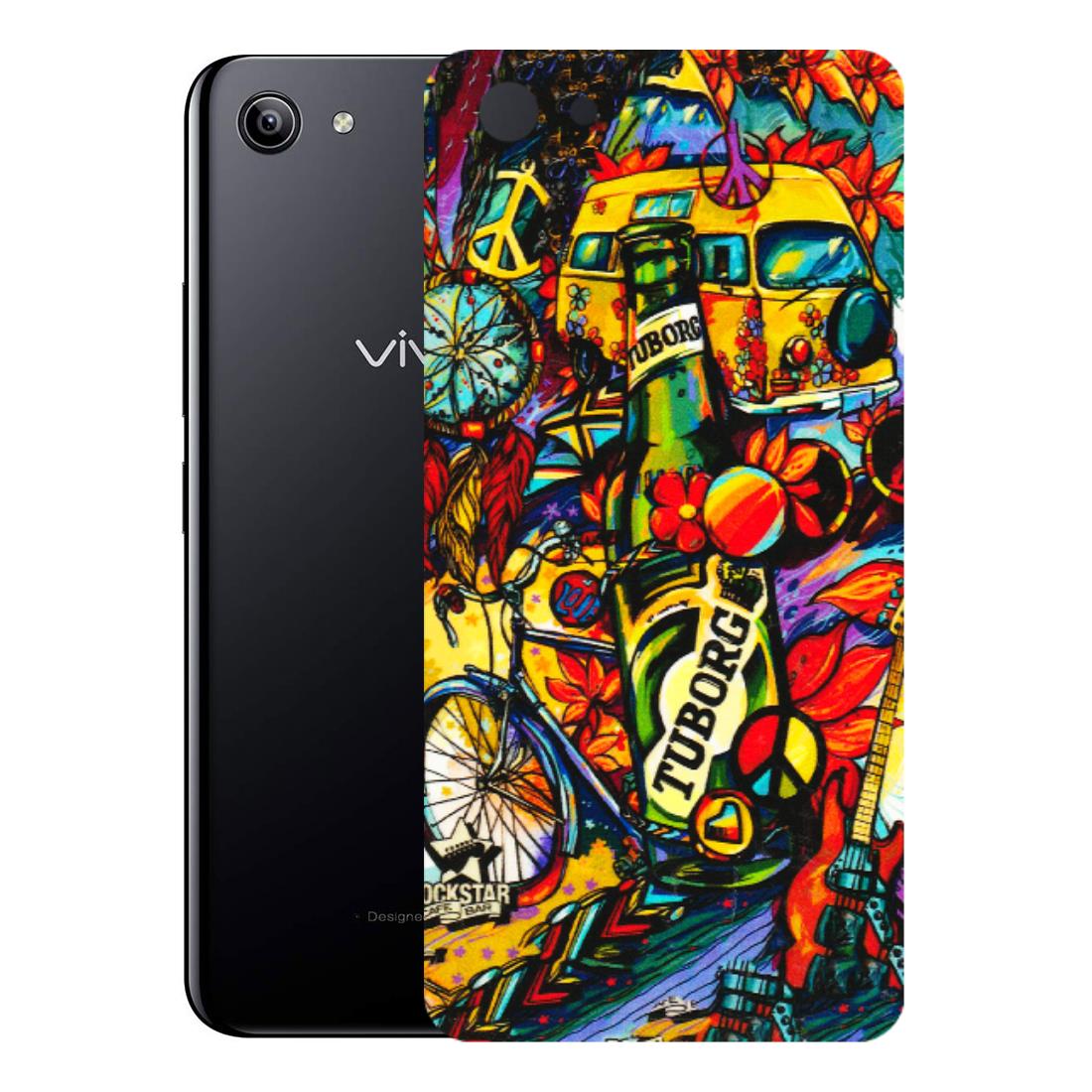 VIVO Y Series Phone Skins (All Models) - Cool Beer Bottle - 3D Embossed Finish (L-193) Vivo Y81I
