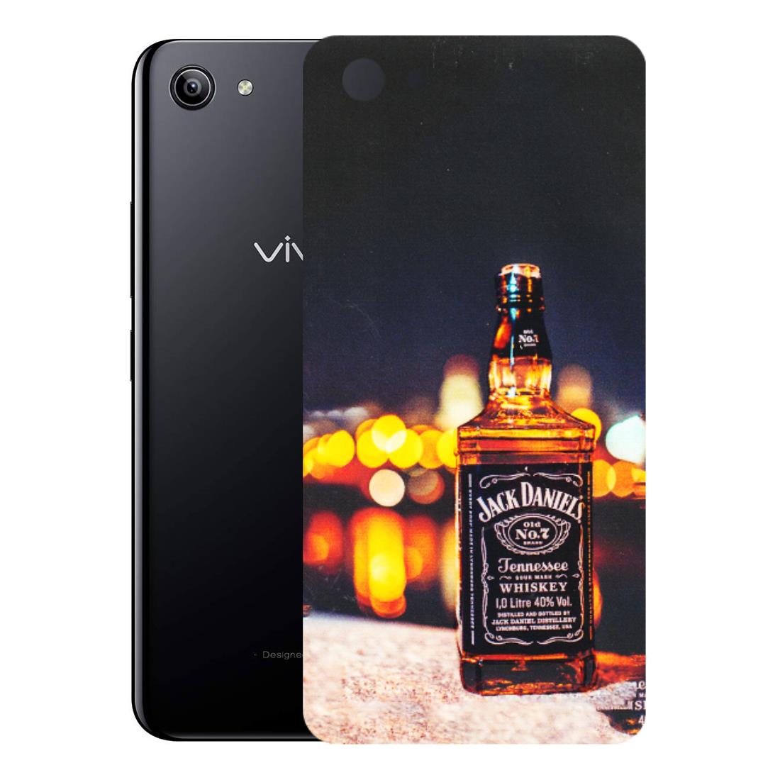 VIVO Y Series Phone Skins (All Models) - JD Whiskey Bottle - 3D Embossed Finish (L-20) Vivo Y81I