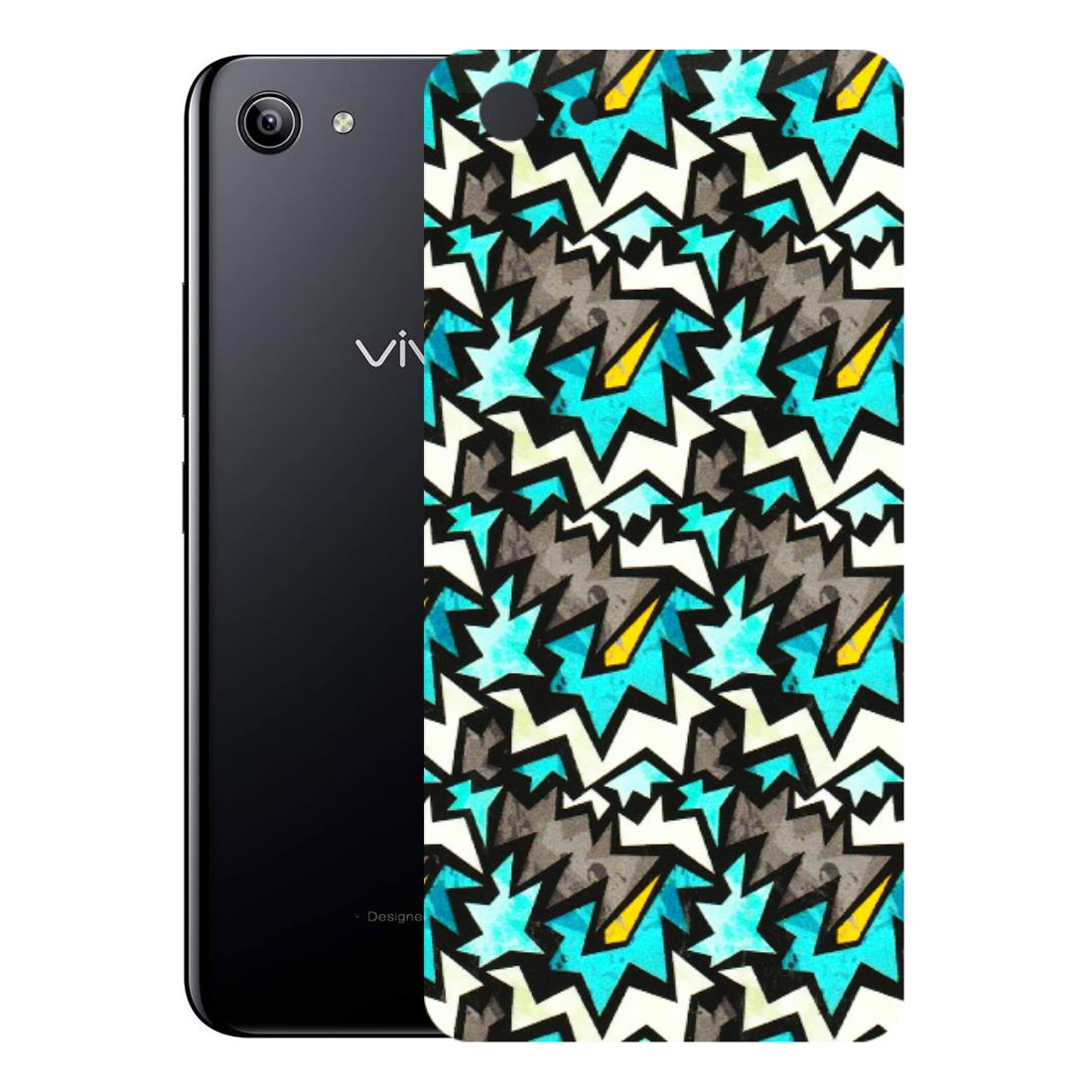 VIVO Y Series Phone Skins (All Models) - Funky Zig Zag - 3D Embossed Finish (L-223) Vivo Y81I