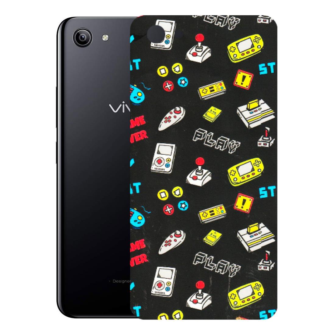 VIVO Y Series Phone Skins (All Models) - Gaming Doodles - 3D Embossed Finish (L-224) Vivo Y81I
