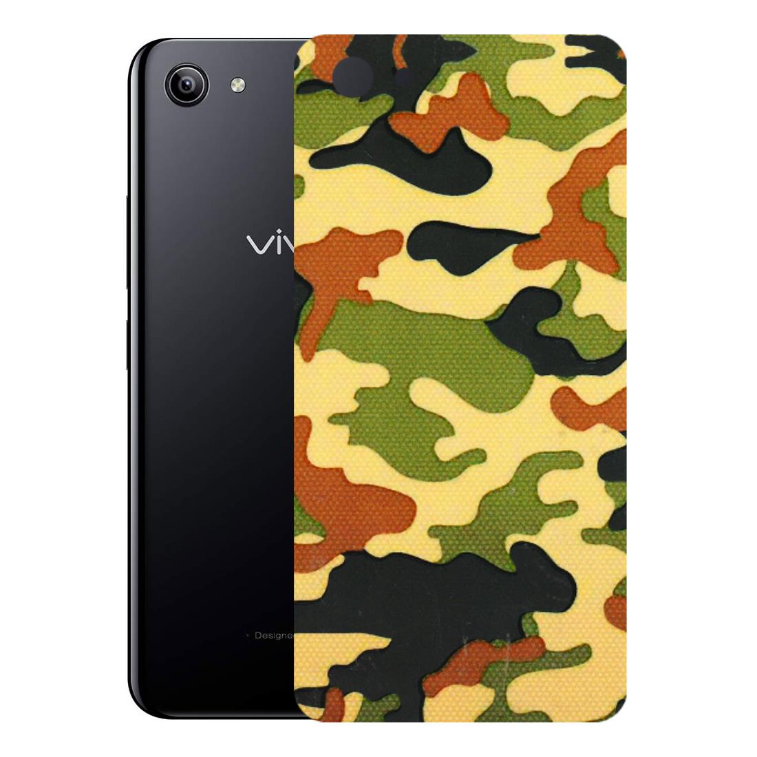 VIVO Y Series Phone Skins (All Models) - Indian Military - 3D Embossed Finish (L-234) Vivo Y81I