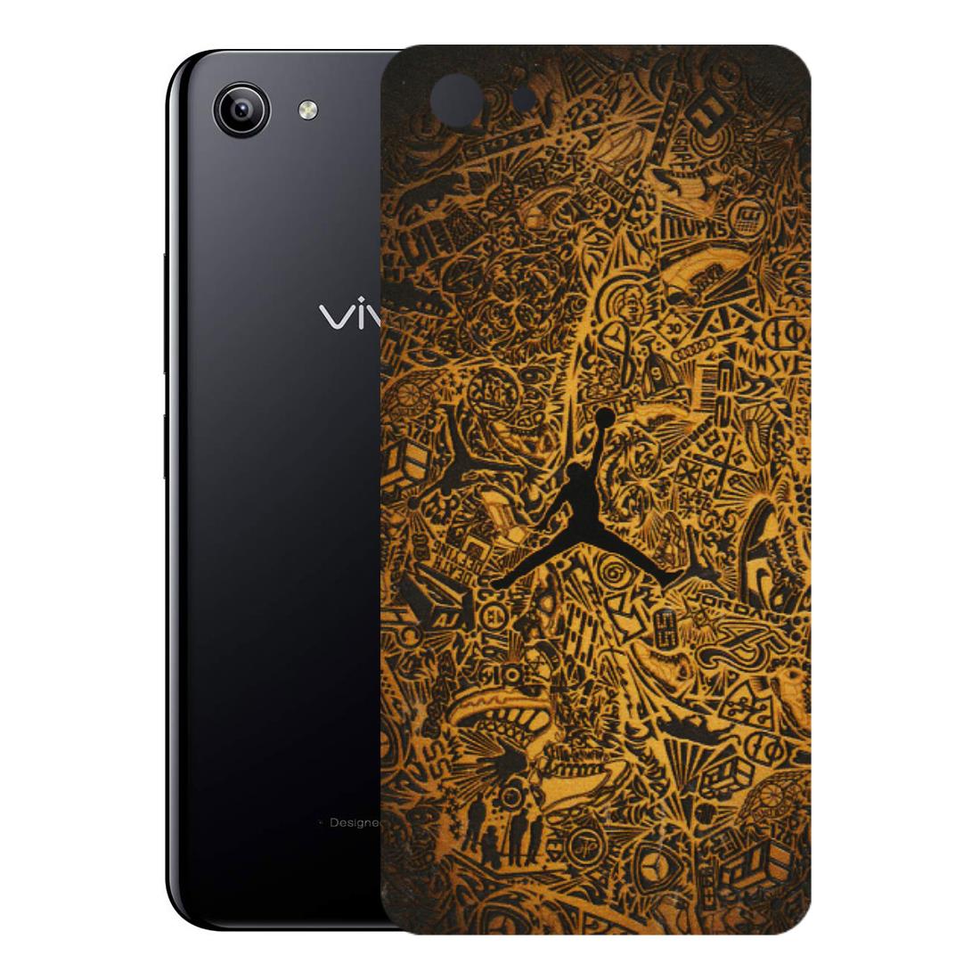 VIVO Y Series Phone Skins (All Models) - Premium Gold Basketball Player - 3D Embossed Finish (L-236) Vivo Y81I