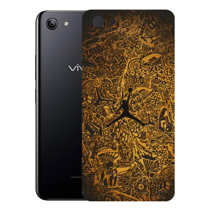 VIVO Y Series Phone Skins (All Models) - Premium Gold Basketball Player - 3D Embossed Finish (L-236) Vivo Y81I