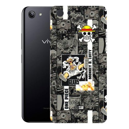 VIVO Y Series Phone Skins (All Models) - Cuffy Anime MonkeyCamic - 3D Embossed Finish (L-242) Vivo Y81I