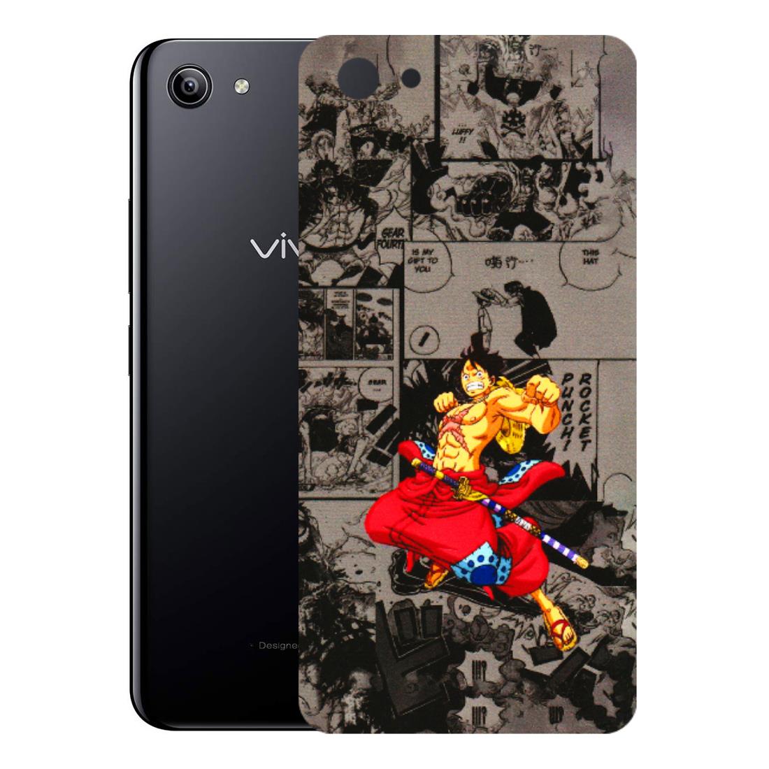 VIVO Y Series Phone Skins (All Models) - One Piece Rocket Punch Manga - 3D Embossed Finish (L-25) Vivo Y81I