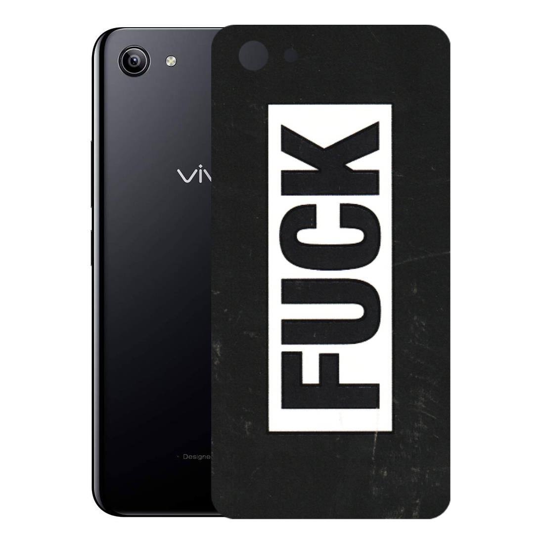 VIVO Y Series Phone Skins (All Models) - The F Word - 3D Embossed Finish (L-255) Vivo Y81I