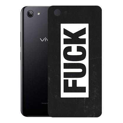 VIVO Y Series Phone Skins (All Models) - The F Word - 3D Embossed Finish (L-255) Vivo Y81I
