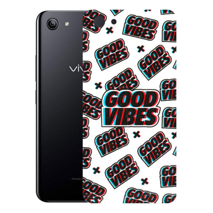 VIVO Y Series Phone Skins (All Models) - Good Vibes - 3D Embossed Finish (L-282) Vivo Y81I