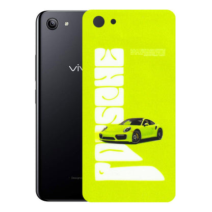 VIVO Y Series Phone Skins (All Models) - Lime Green Porche - 3D Embossed Finish (L-30) Vivo Y81I