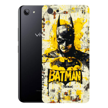 VIVO Y Series Phone Skins (All Models) - Batman Yellow BT - 3D Embossed Finish (L-304) Vivo Y81I