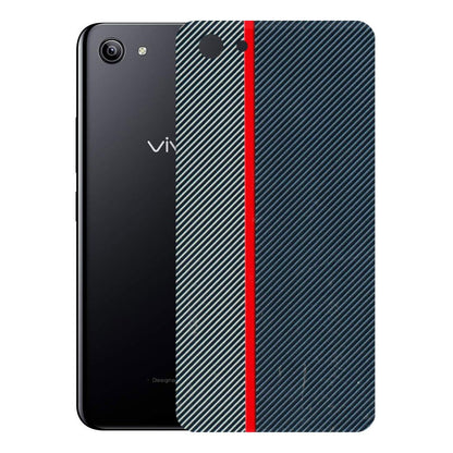 VIVO Y Series Phone Skins (All Models) - Blue Sober Lines - 3D Embossed Finish (L-305) Vivo Y81I