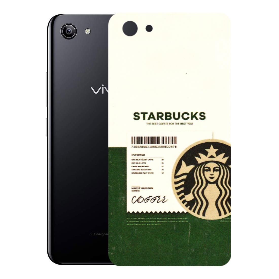 VIVO Y Series Phone Skins (All Models) - Starbucks Barcode - 3D Embossed Finish (L-308) Vivo Y81I