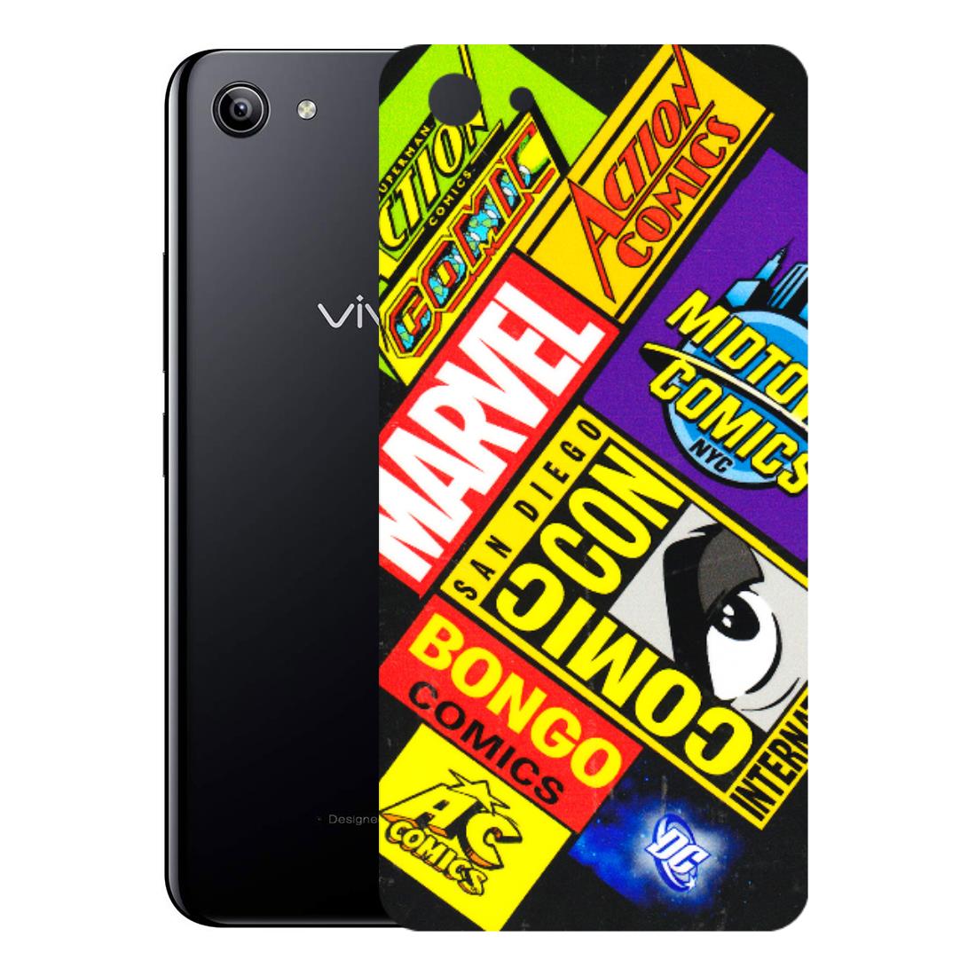 VIVO Y Series Phone Skins (All Models) - Bongo Comic Con - 3D Embossed Finish (L-325) Vivo Y81I