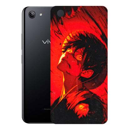 VIVO Y Series Phone Skins (All Models) - D.Luffy Power Up One Piece Anime - 3D Embossed Finish (L-326) Vivo Y81I