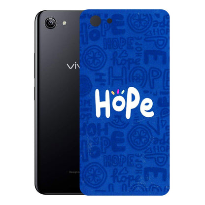 VIVO Y Series Phone Skins (All Models) - Hope Doodles Blue - 3D Embossed Finish (L-43) Vivo Y81I