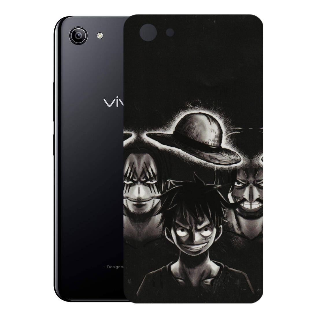 VIVO Y Series Phone Skins (All Models) - Black Luffy Hat - 3D Embossed Finish (L-57) Vivo Y81I