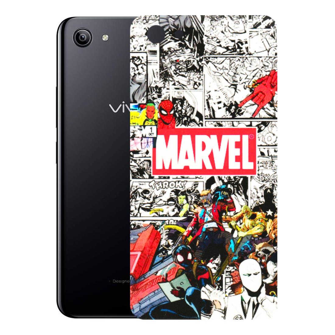 VIVO Y Series Phone Skins (All Models) - Marvel Colorful Comic - 3D Embossed Finish (L-64) Vivo Y81I