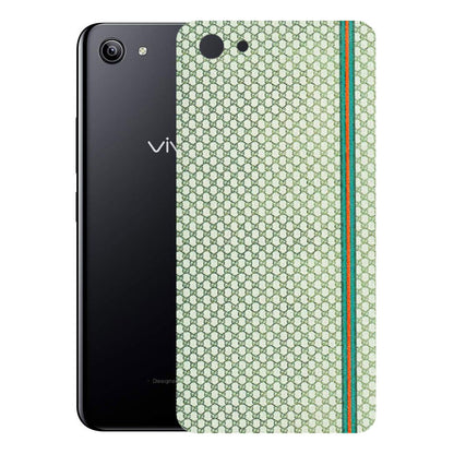 VIVO Y Series Phone Skins (All Models) - Gucci Fabric Pattern - 3D Embossed Finish (L-73) Vivo Y81I