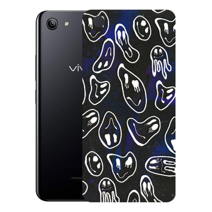 VIVO Y Series Phone Skins (All Models) - Distorted Smileys - 3D Embossed Finish (L-92) Vivo Y81I