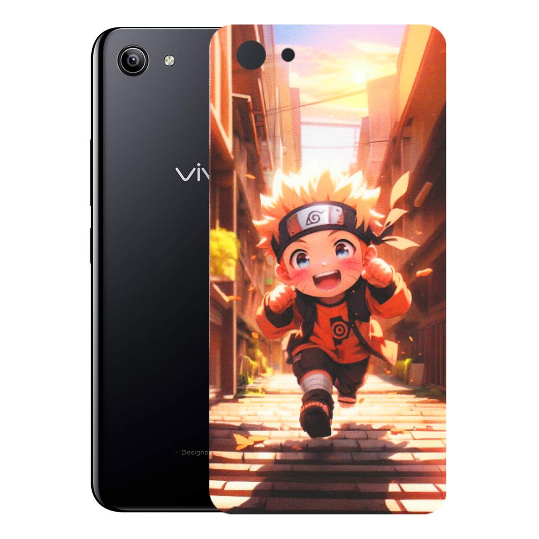 VIVO Y Series Phone Skins (All Models) - Naruto Cute Toon Running - Matte Finish (M-04) Vivo Y81I