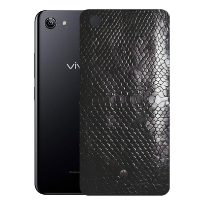 VIVO Y Series Phone Skins (All Models) - Black Snack Leather - Matte Finish (M-147) Vivo Y81I