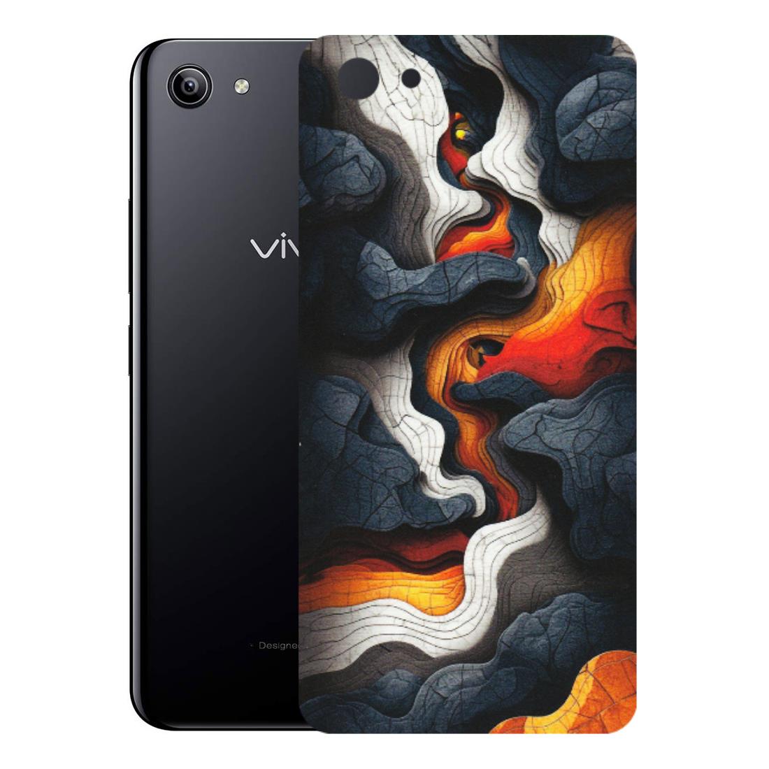 VIVO Y Series Phone Skins (All Models) - Abstract Volcanic Layers - Matte Finish (M-52) Vivo Y81I