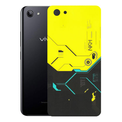 VIVO Y Series Phone Skins (All Models) - Black Yellow Technica - Matte Finish (M-53) Vivo Y81I