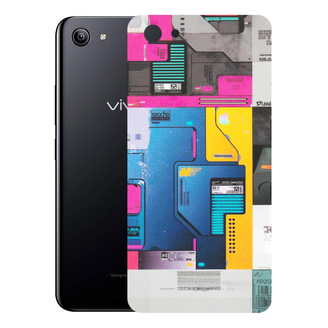 VIVO Y Series Phone Skins (All Models) - Colourfull Motherboard Internals - Matte Finish (M-55) Vivo Y81I