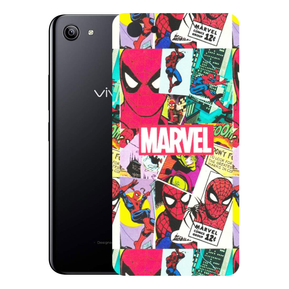 VIVO Y Series Phone Skins (All Models) - Marvel Comic Spiderman Grafitti - Matte Finish (M-72) Vivo Y81I
