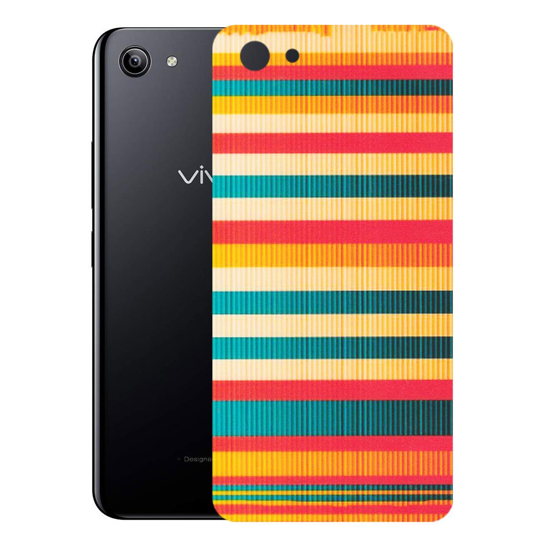 VIVO Y Series Phone Skins (All Models) - Colourful Stripes Soothing Effect - Matte Finish (M-86) Vivo Y81I