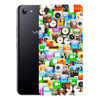 VIVO Y Series Phone Skins (All Models) - All Apple Icons - Matte Finish (M-93) Vivo Y81I