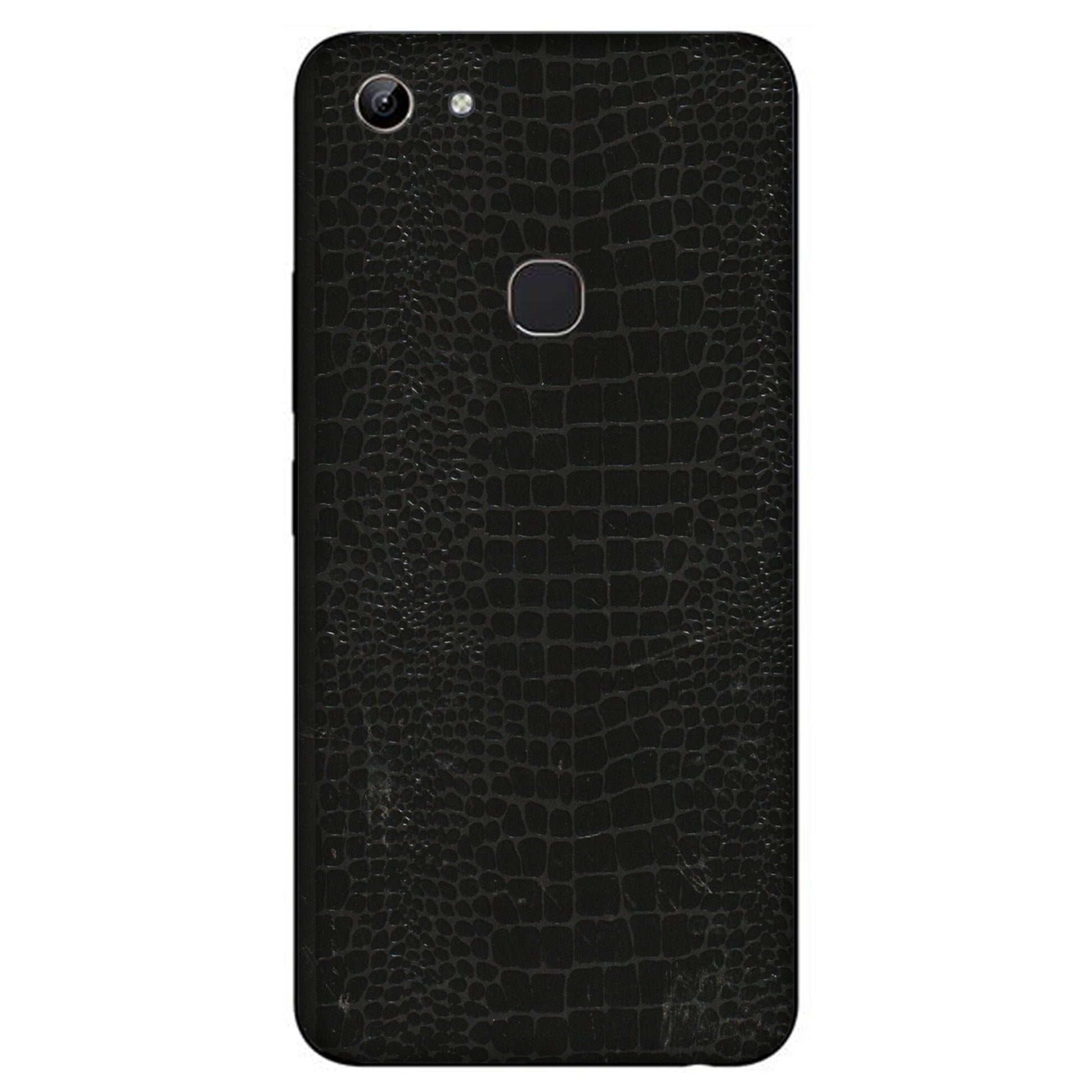 VIVO Y Series Phone Skins (All Models) - Snake Leather Black - 3D Embossed Finish (L-107) Vivo Y81