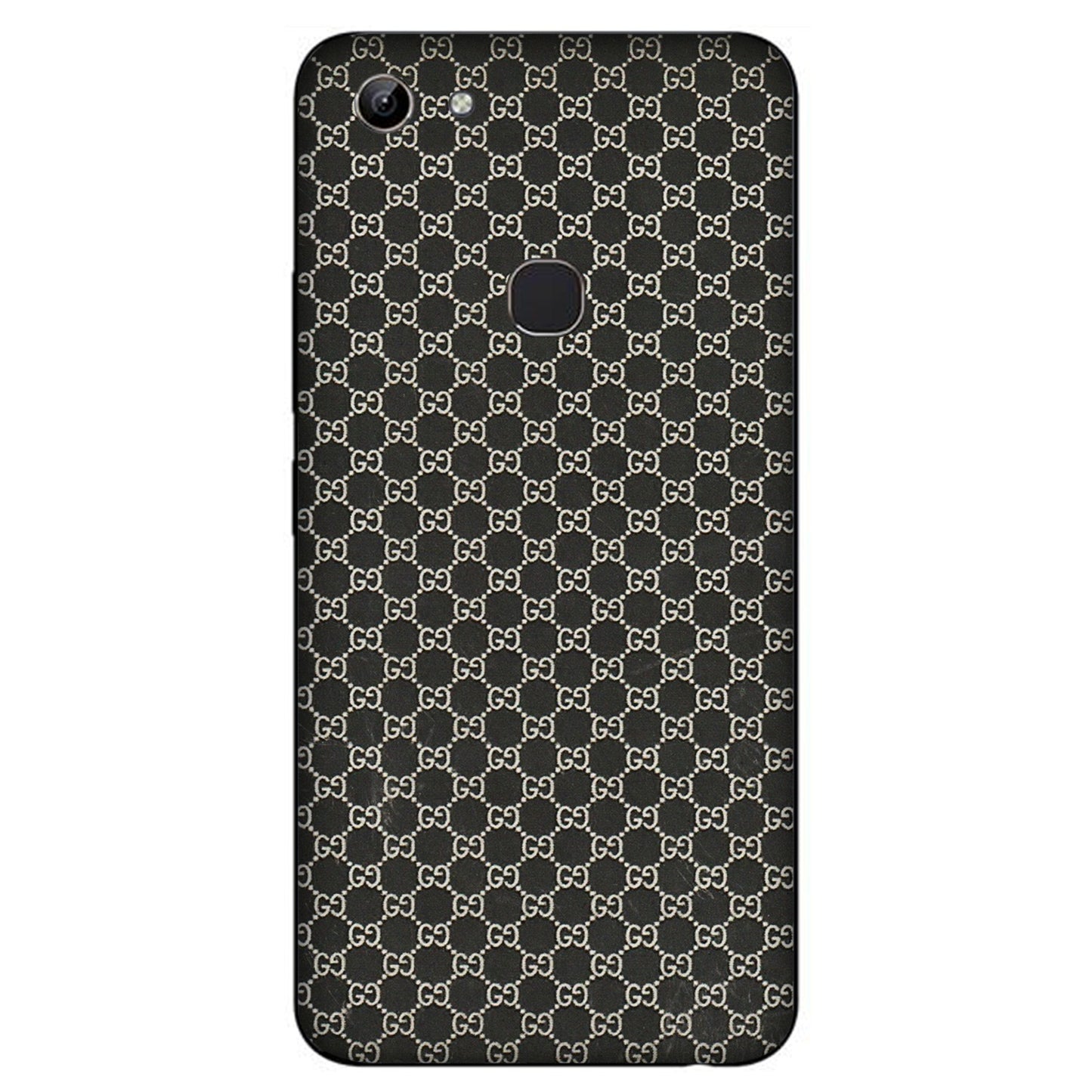 VIVO Y Series Phone Skins (All Models) - Black G Print - 3D Embossed Finish (L-109) Vivo Y81