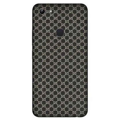 VIVO Y Series Phone Skins (All Models) - Black G Print - 3D Embossed Finish (L-109) Vivo Y81