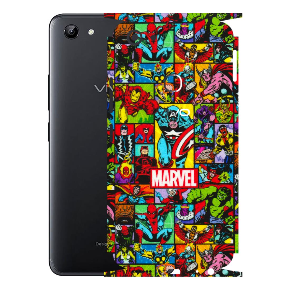 VIVO Y Series Phone Skins (All Models) - MARVELOUS Comic Characters - 3D Embossed Finish (L-129) Vivo Y81