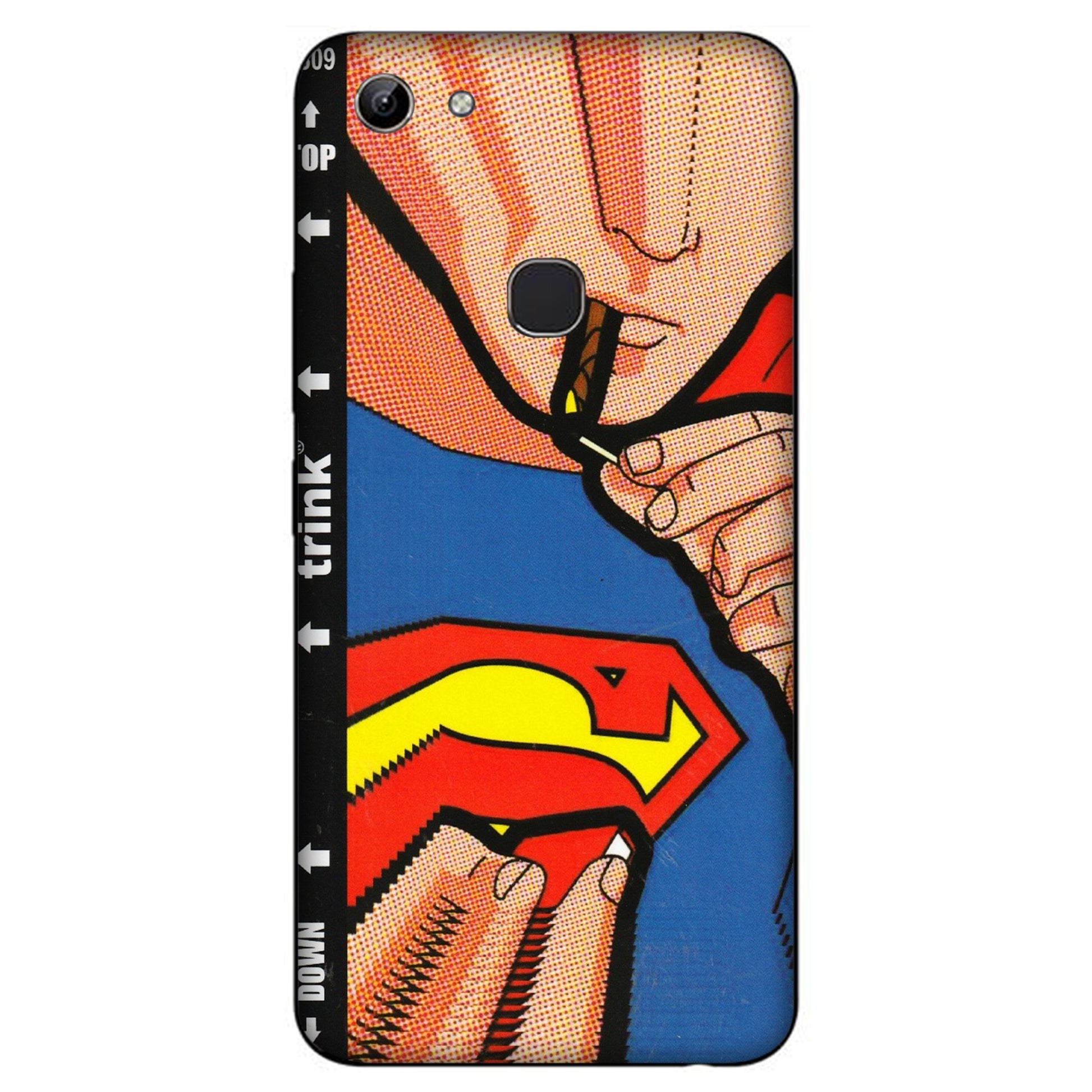 VIVO Y Series Phone Skins (All Models) - Superman Sutta - 3D Embossed Finish (L-130) Vivo Y81