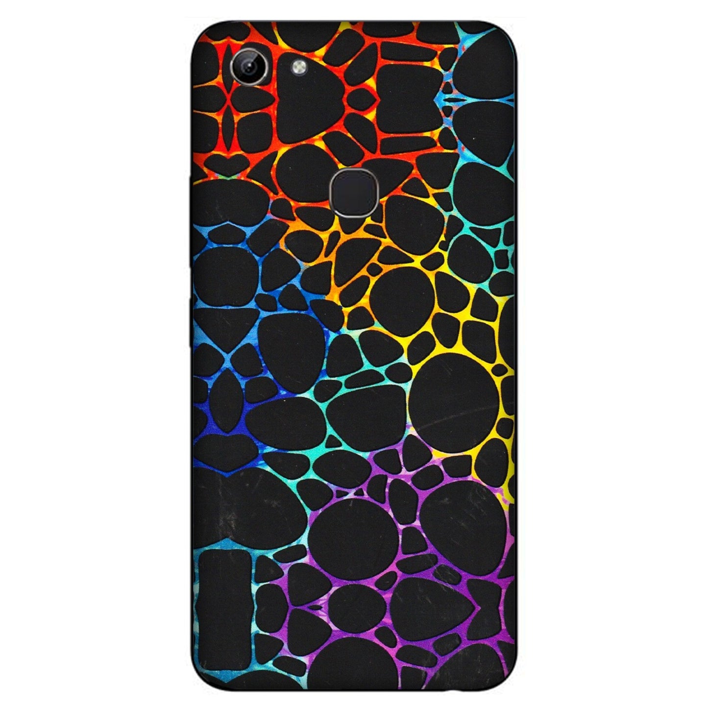 VIVO Y Series Phone Skins (All Models) - Abstract Art MultiColour - 3D Embossed Finish (L-133) Vivo Y81