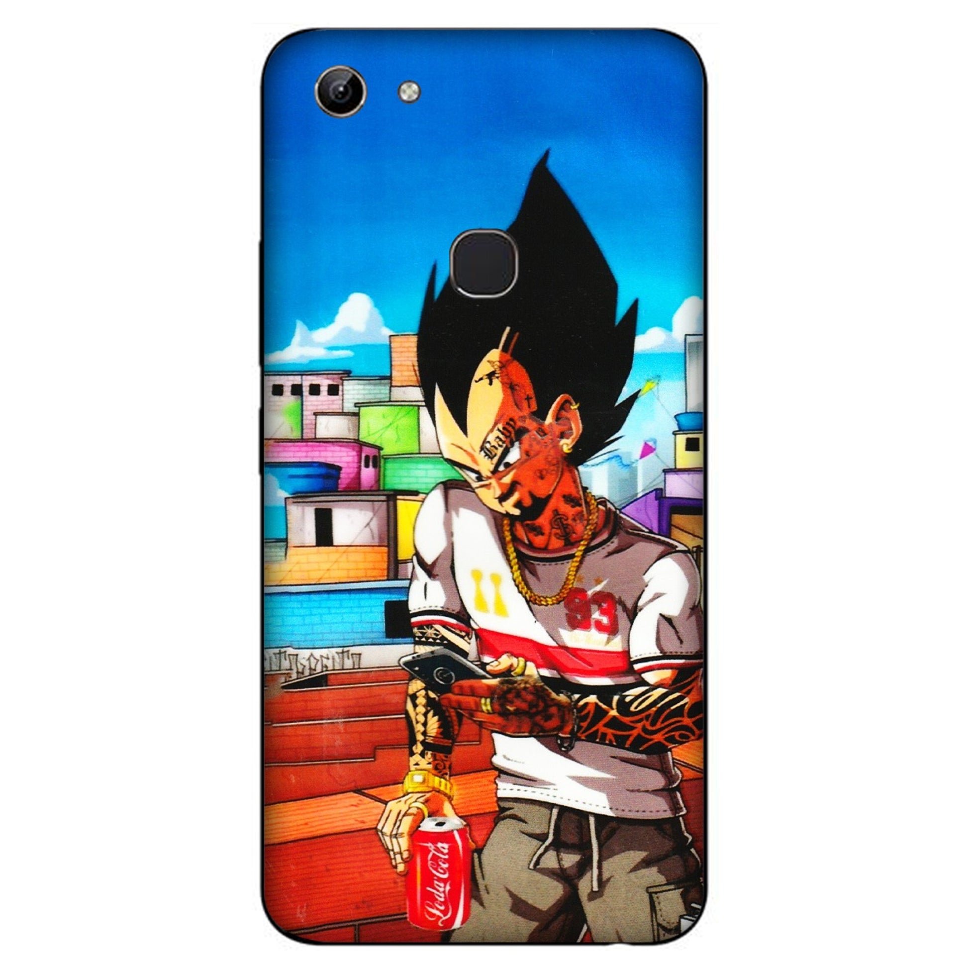 VIVO Y Series Phone Skins (All Models) - Vegeta - 3D Embossed Finish (L-136) Vivo Y81