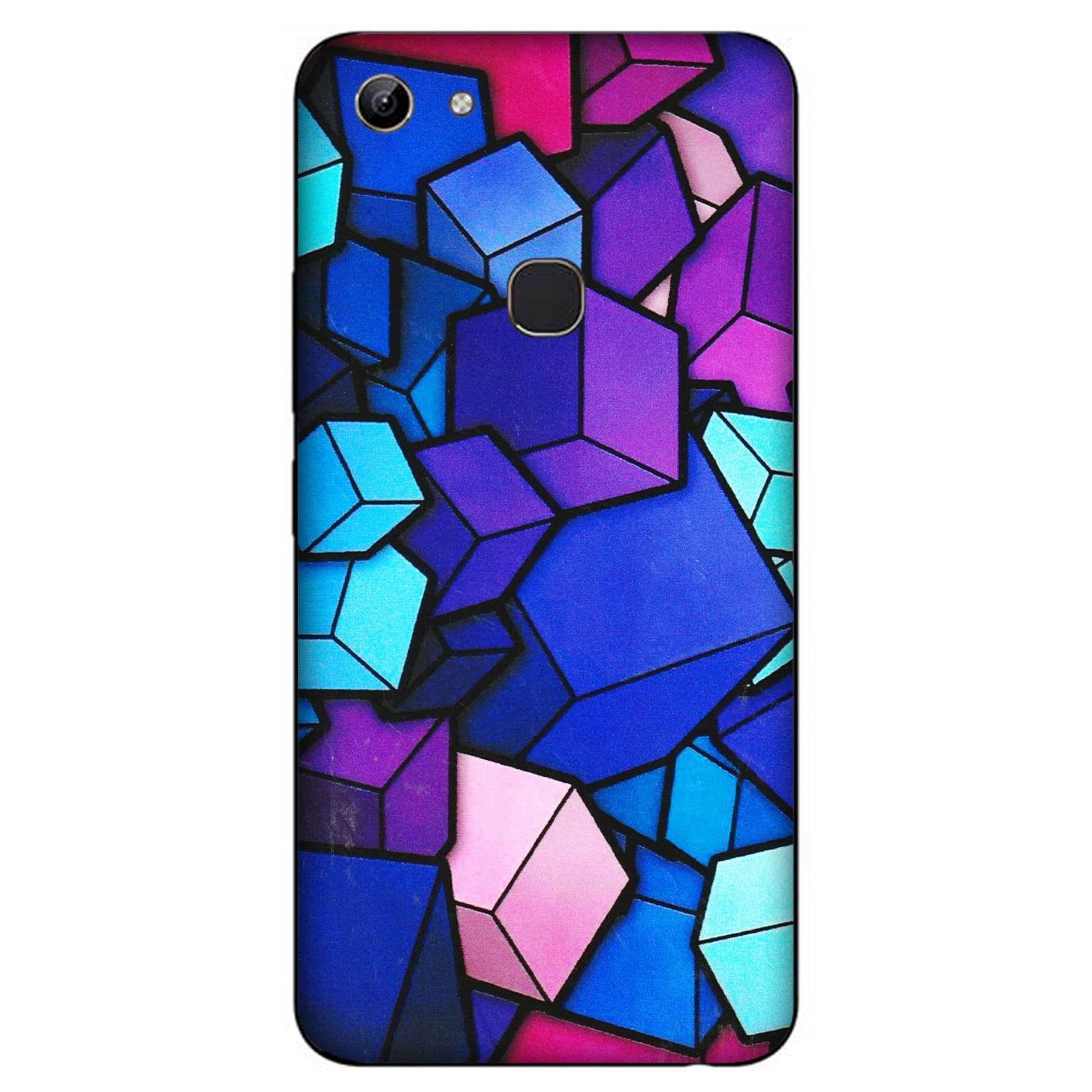 VIVO Y Series Phone Skins (All Models) - Cube Doodle - 3D Embossed Finish (L-141) Vivo Y81
