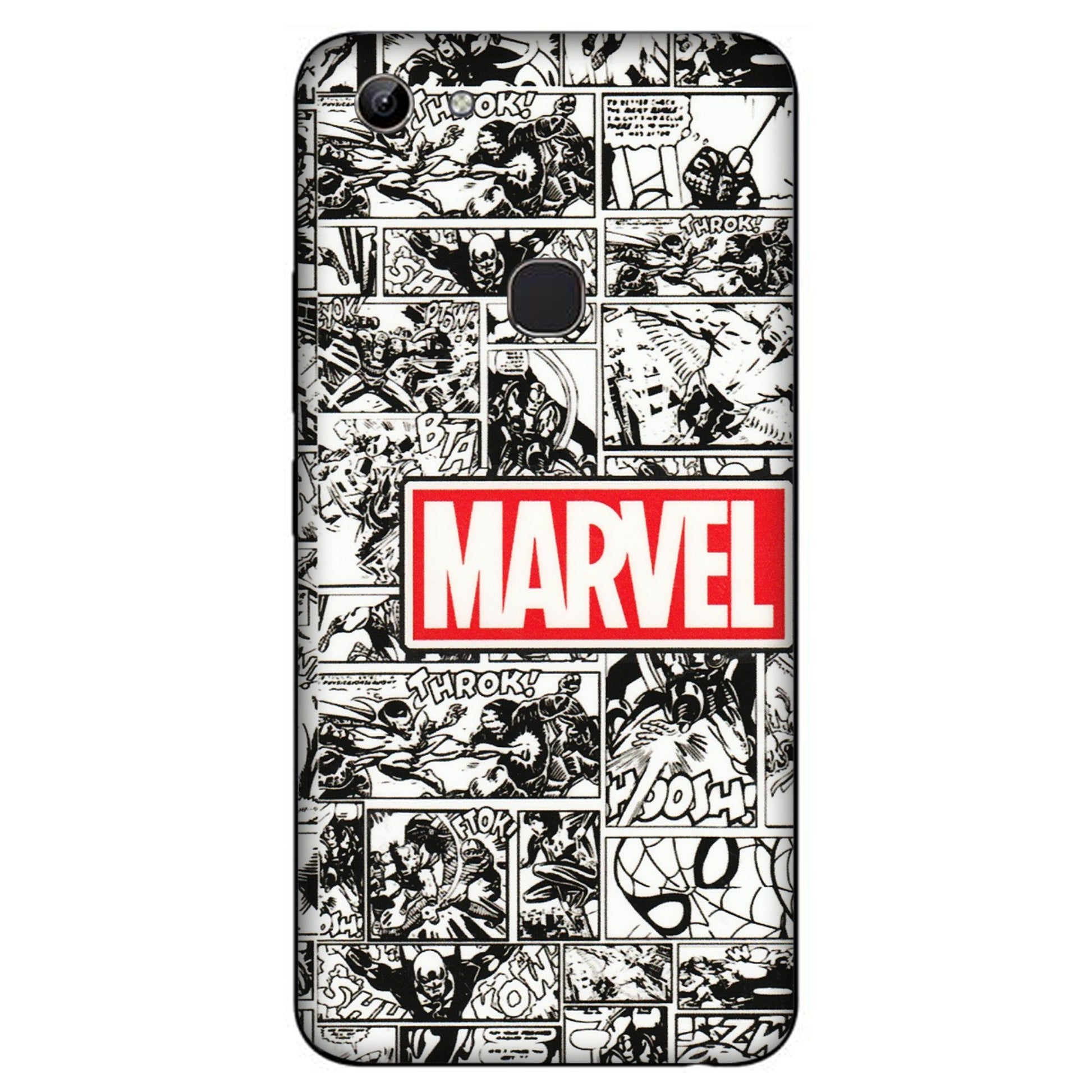 VIVO Y Series Phone Skins (All Models) - Marvel Comic - 3D Embossed Finish (L-171) Vivo Y81