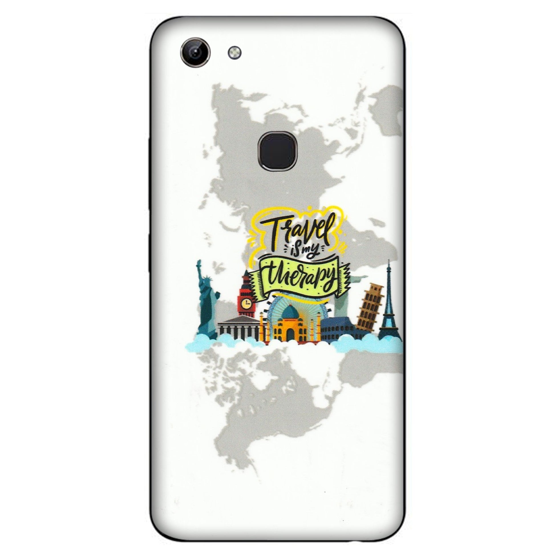 VIVO Y Series Phone Skins (All Models) - Travel Therapy - 3D Embossed Finish (L-199) Vivo Y81