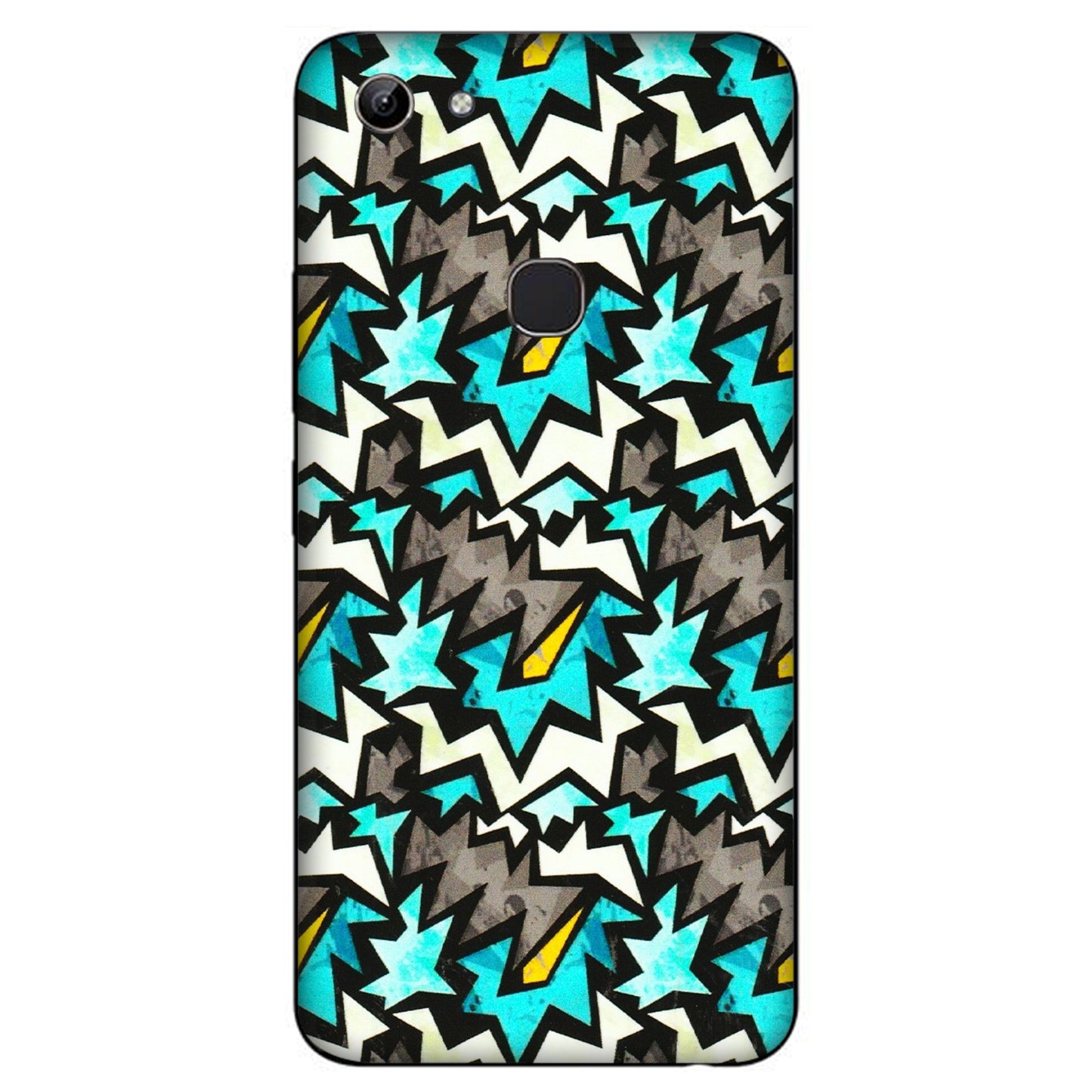 VIVO Y Series Phone Skins (All Models) - Funky Zig Zag - 3D Embossed Finish (L-223) Vivo Y81