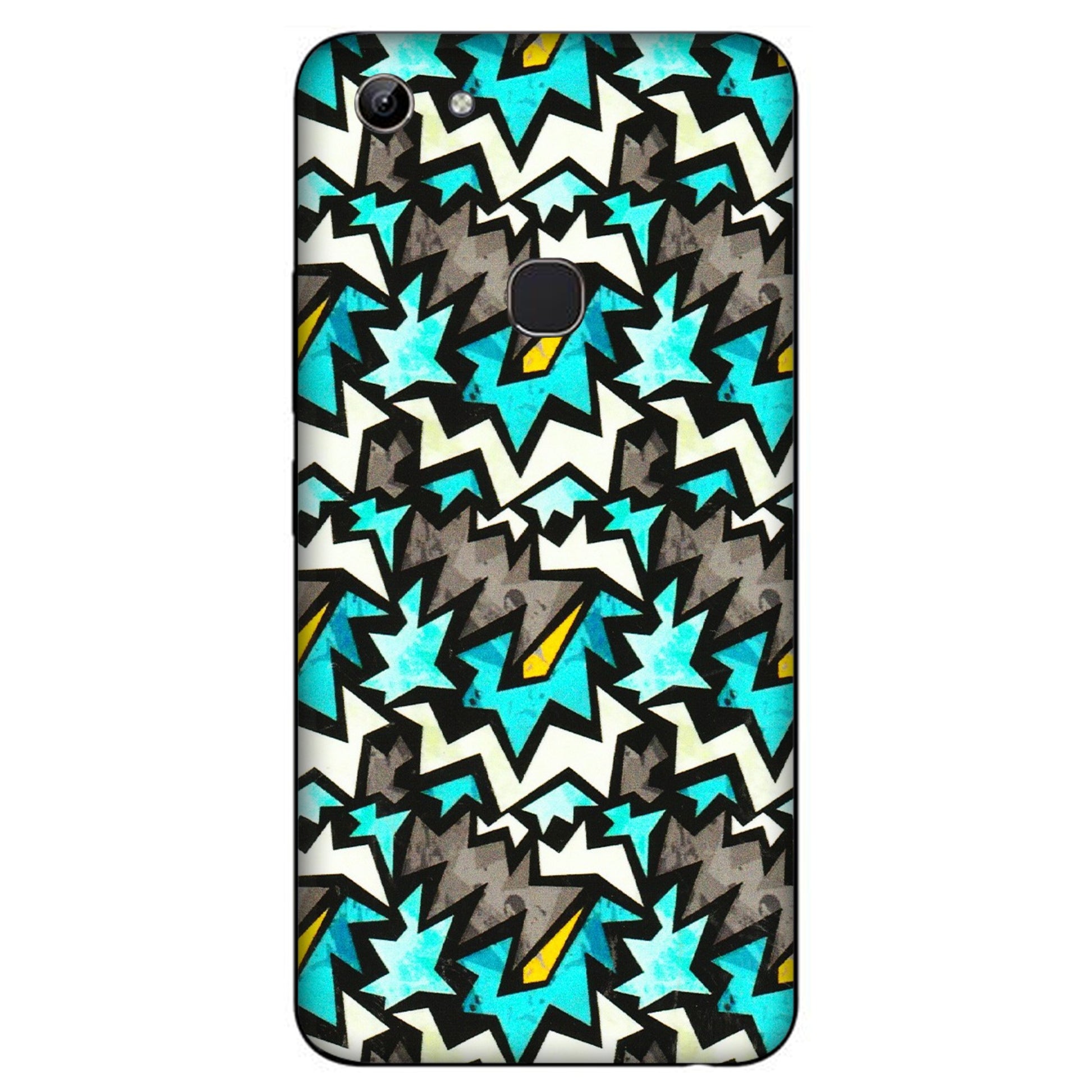 VIVO Y Series Phone Skins (All Models) - Funky Zig Zag - 3D Embossed Finish (L-223) Vivo Y81