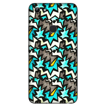 VIVO Y Series Phone Skins (All Models) - Funky Zig Zag - 3D Embossed Finish (L-223) Vivo Y81