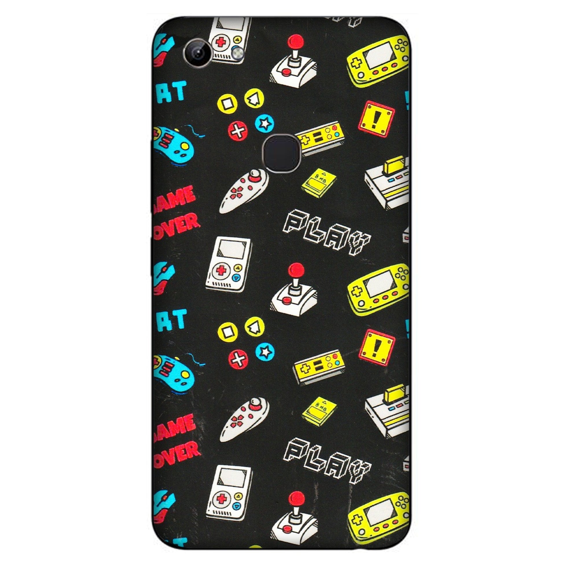 VIVO Y Series Phone Skins (All Models) - Gaming Doodles - 3D Embossed Finish (L-224) Vivo Y81