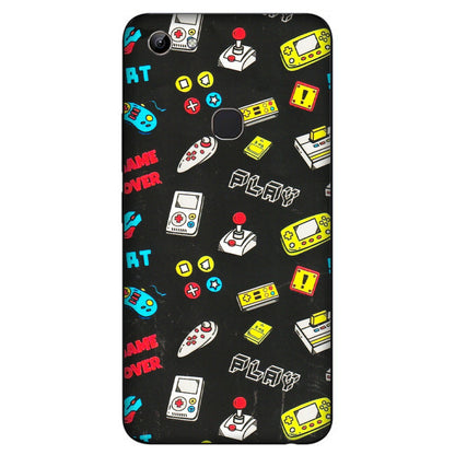 VIVO Y Series Phone Skins (All Models) - Gaming Doodles - 3D Embossed Finish (L-224) Vivo Y81