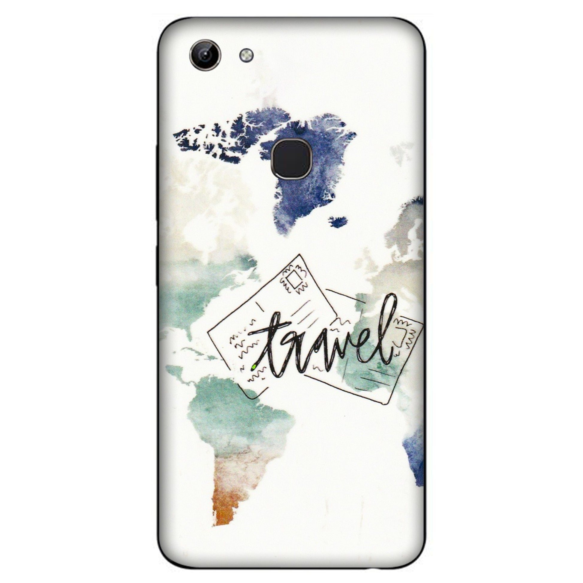 VIVO Y Series Phone Skins (All Models) - Travel The World - 3D Embossed Finish (L-232) Vivo Y81