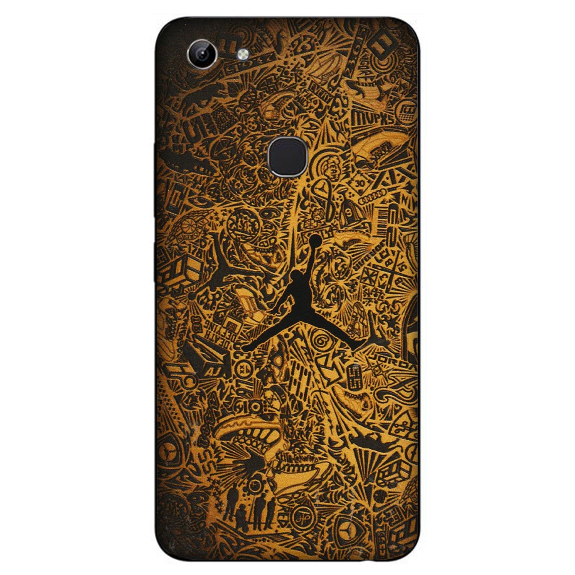VIVO Y Series Phone Skins (All Models) - Premium Gold Basketball Player - 3D Embossed Finish (L-236) Vivo Y81