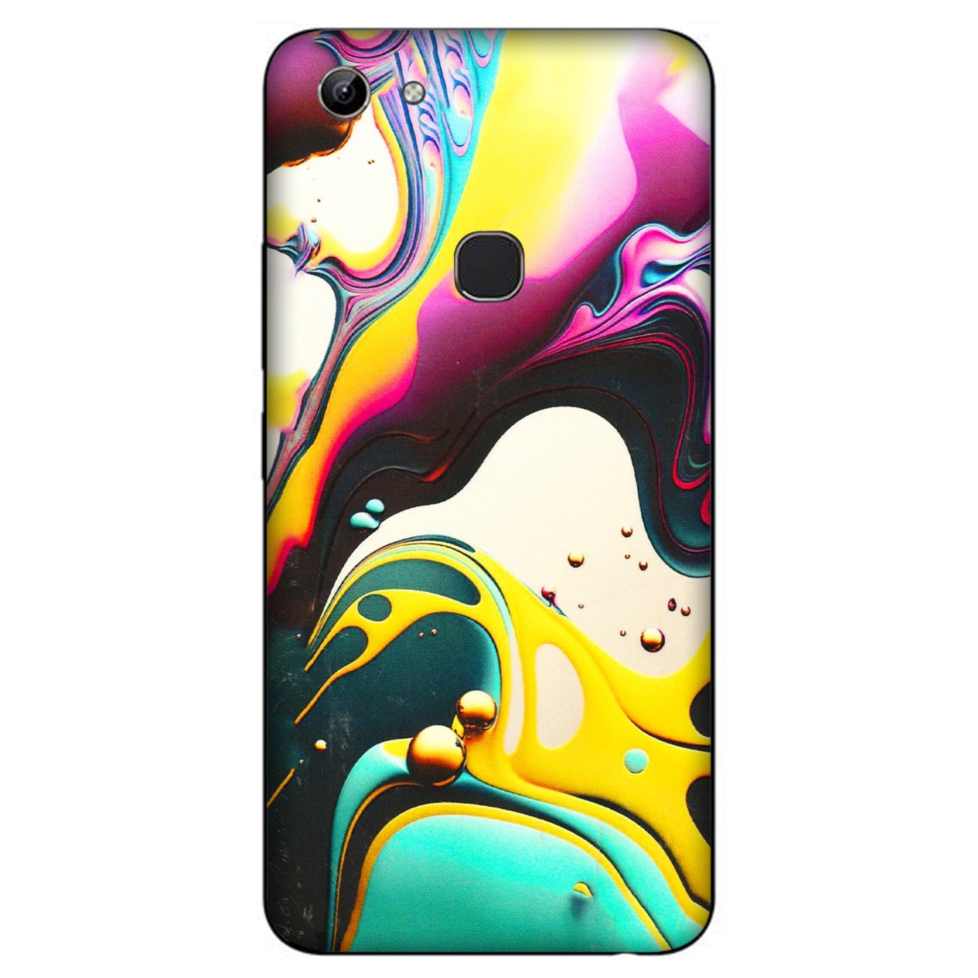 VIVO Y Series Phone Skins (All Models) - Multicolor Abstract pattern - 3D Embossed Finish (L-254) Vivo Y81